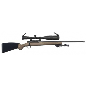 Mossberg 28019 Patriot Night Train 6.5 Creedmoor 5+1 24 Matte Blued Flat Dark Earth Right Hand