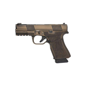 Black Rain Ordnance FLP9MMBB Compact Frame 9mm 15+1 4 Stainless Steel Slide
