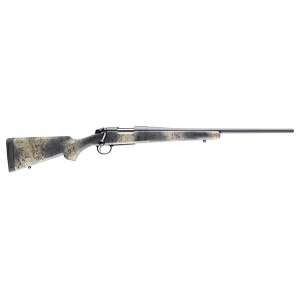 Bergara B-14 Hunter Wilderness 300 Win Mag 3+1 24 Woodland Camo w/Soft Touch Sniper Gray Cerakote Rifle
