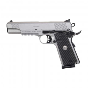 GIRSAN GOV'T 1911 45ACP STAINLESS AMB. SAFETY BLACK