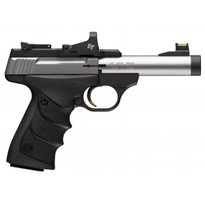 BROWNING BUCKMARK MICRO BULL SS SR .22LR 4.4 W/CT RED DOT*