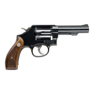 SMITH & Wesson 150786 10 Classic Single/double 38 Special 4 6 Rd Wood Grip Blued