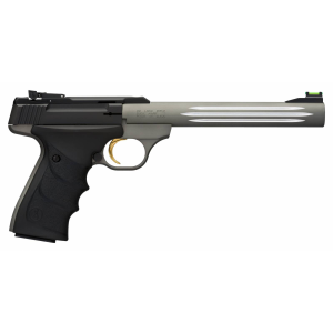 Browning Buck Mark Lite *CA Compliant .22 LR 7.25 10 Round Gray Black Aluminum Alloy Black Ultragrip RX Grip Pistol