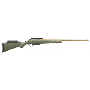 Ruger American Gen II Predator 6.5 Creedmoor 3+1rd 22 Spiral Fluted Barrel Green Splatter Stock Bolt Action Rifle