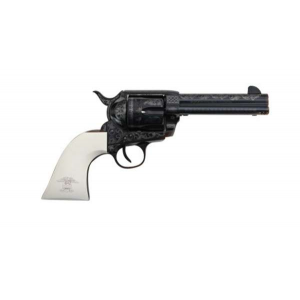 Traditions SAT73122LIB 1873 Liberty 45LC 4.75 6rd White PVC Grips Blued
