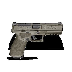 Springfield Armory Echelon 9mm 1-17 & 1-20rd Mags 4.5 Barrel Optic Ready OD Green Earth Pistol