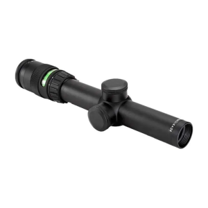 Trijicon 200071 AccuPoint  1-4x 24mm Obj 94.20-24.10 ft @ 100 yds FOV 30mm Tube Matte Black Finish Illuminated Duplex Crosshair/Green Dot
