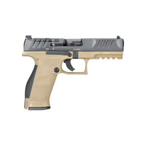 WALTHER PDP OR 9MM 4.5 18-SHOT TAN POLYMER FRAME