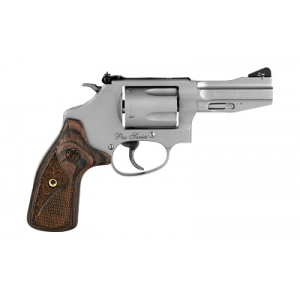 SMITH & Wesson 60 Pro Single/double 357 Magnum 3 5 Rd Wood Grip Stainless Revolver