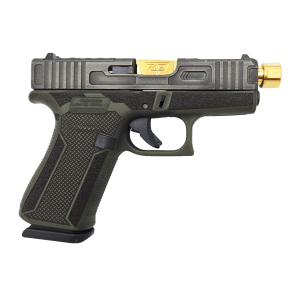 Glock 43X 9mm 10+1rd 3.92 Threaded Barrel Shark Coast Mcfly Finish Pistol