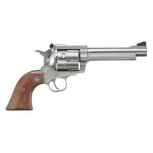 Ruger Super BlackHawk Standard 44 Rem Mag 4.63 6 Round Hardwood Grip Stainless Steel