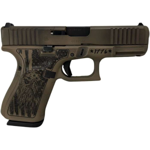 GLOCKR19 GEN5 MOS 9MM DISTRESSED FDEOLD GLORY 315RD MAGS