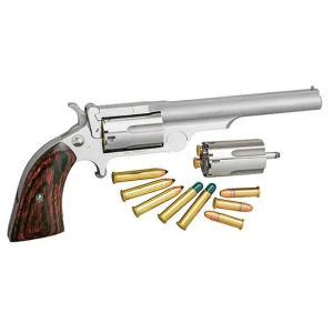 NAA 22MC-R4 Ranger II 22 LR,22 Mag 5rd 4 Bead Blasted Rosewood Boot Grip