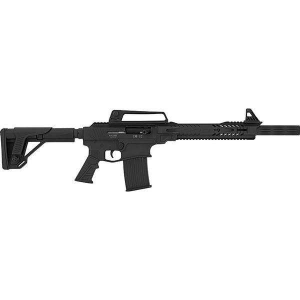 Escort HEDF12180501 DF12  12 Gauge 18 51 3 Black Anodized Black Adjustable Comb w Pistol Grip Stock Ambidextrous Hand