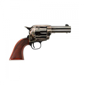 Taylors and Company 4203 Runnin Iron  45 Colt (LC) 6 Round 4.75 Blued Case Hardened Walnut Grip