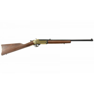 Henry Single Shot Brass .44 Rem Mag 1 22 Polished Brass American Walnut Rifle