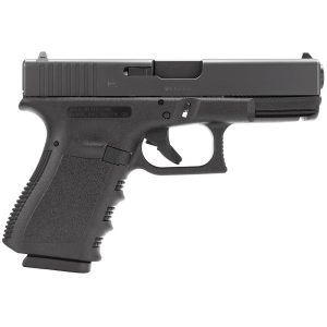 Glock PI2350201 G23 Gen3  CA Compliant 40 SW 402 101 Black Steel Slide Black Polymer Grip Fixed Sights
