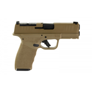 Springfield, Hellcat Pro, 9MM, 3.7 Barrel, Desert Flat Dark Earth Frame Optics Ready Pistol