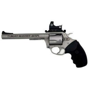 678958744651 Target Mastiff .44 Special 6 inch Barrel 5 Round Stainless Steel Picatinny Micro Optic Sights