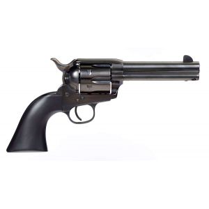 Taylors and Company 555162 Devil Anse  357 Mag 6 Round 4.75 Blued Matte Black Wood Grip