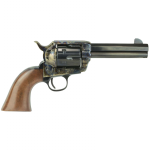Cimarron PP410MALO El Malo Pre-War 1896-1940 45 Colt (LC) 6 Round 4.75 Blued Color Case Hardened Walnut Grip
