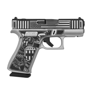 Glock 43X MOS 9mm 34 Barrel 2 10rd Magazines Optics Ready Trump Take America Back Edition Pistol