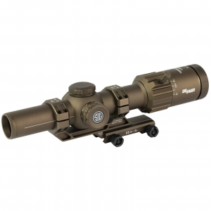 Sig Sauer Tango-MSR LPVO 1-8x24mm, Illuminated BDC8 Reticle, 30mm Tube Diameter, Coyote, Rifle Scope
