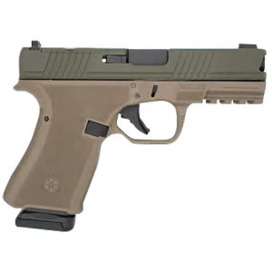 Black Rain Ordnance FL9MMFDEOD Compact Frame 9mm 15+1 4 Stainless Steel Slide