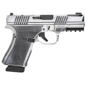 Black Rain Ordnance FLP9MMWB Compact Frame 9mm 15+1 4 Stainless Steel Slide