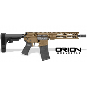 DIAMONDBACK DB15 5.56 10 PSTL BRNT/BRZ W/SBA3 BRACE 30RD MAG ORION EXCLUSIVE