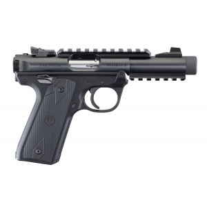 Ruger Mark IV 22/45 Tactical 22 LR 4.4 10 Round Blued Pistol