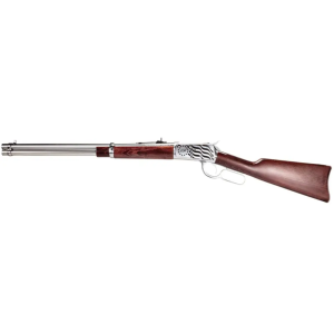 754908327508 R92 .44 Magnum 16 inch Barrel 8 Round Custom Red Wood Grip Engraved American Flag Stainless