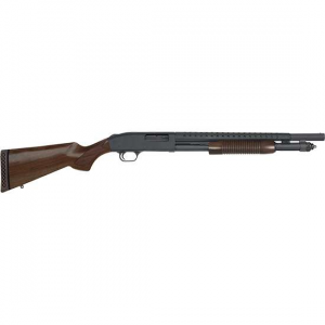 Mossberg 52148 590 Retrograde 12 Gauge 18.50 6+1 Walnut Ambidextrous Hand