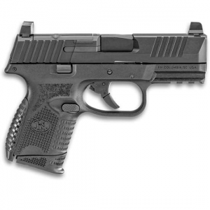 FN 66100572 509c 9mm Luger 3.70 10+1 Black Interchangeable Backstrap Grip