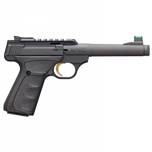 Browning 051534490 Buck Mark Plus Camper 22 LR 6 10+1 Black Black Aluminum Alloy Black Ultragrip FX Grip