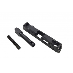 Zaffiri Precision ZPS.B Comp'd Glock 19 Gen 3 Upper, RMR Cut, Black Slide
