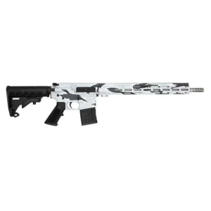 GLFA AR15 RIFLE .223 WYLDE 16 S/S BBL PURSUIT SNOW CAMO