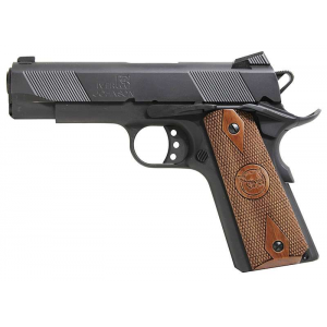 IVER JOHNSON ARMS HAWK 1911 Hawk Commander 70 Series 9mm Luger Single 4.25 9+1 Walnut Grip Blued Steel Alloy Frame/Slide