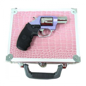 Charter Arms 53842 Undercover Lite Chic Lady 38 Special 5 Round 2 Stainless Lavender Aluminum Black Polymer/Crimson Trace Laser