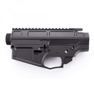 AR10 Receiver Set Lower/Upper Matched Set Billet w/ Lightweight Upper