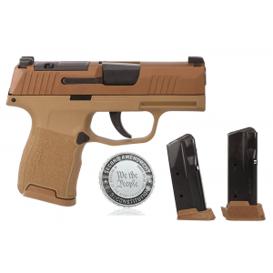 SIG SAUER P365 9MM 10+1 COYOTE 2A EDITION OPTIC READY PISTOL