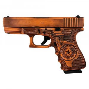 G19 GEN3 COMPACT 9MM 4 2/15RD USA Texas Orange
