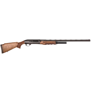 Four Peaks Imports 12075 AKSA Arms S2 12 Gauge 3 51 28 Chrome Plated 7075T6 Aluminum Receiver Wood Stock