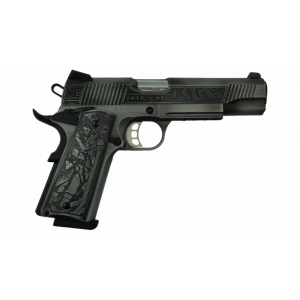 Tisas 1911 Duty SS45R Liberty or Death .45 ACP 5 8+1 Stainless Steel w/Rail Pistol