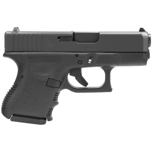 Glock PI2750201 G27 Gen3 SubCompact CA Compliant 40 SW 343 91 Black Steel Slide Black Polymer Grip Fixed Sights