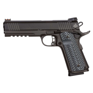 Rock Island 51914 Tac Ultra FS 10mm Auto 5 81 Black Parkerized Gray G10 Grip Pistol