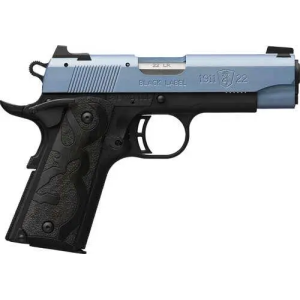 BROWNING 1911-22 BLACK LABEL .22LR 3.58 COMP POLAR BLUE*