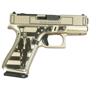 GLOCK 43X MOS FXD 5.5lb w/FR Austria Trump Fight Pistol