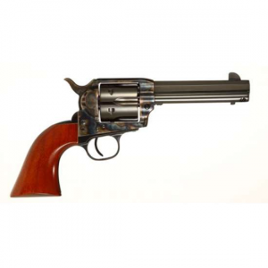 Taylors and Company 556101 1873 Cattleman Drifter 45 Colt (LC) 6 Round 4.75 Blued Case Hardened Walnut Grip