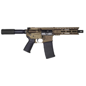 Diamondback DB1912K071 DB15 AR Pistol Carbine Length 556x45mm NATO 7 301 Midnight Bronze Buffer Tube Stock